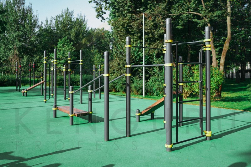 sportivnye zony v parkah oborudovanie i organizatsiya prostranstva